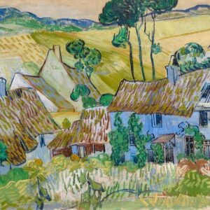 Vincent van Goghs Farms near Auvers (1890) Vincent van Gogh Auvers